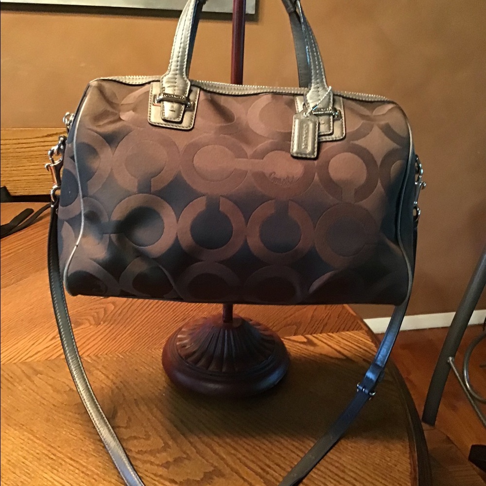 Coach Taylor Op Art Satchel